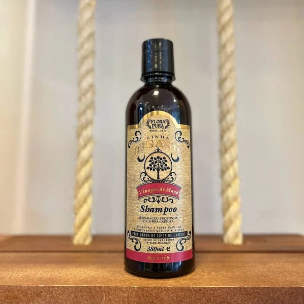 SHAMPOO DE VINAGRE DE MAÇÃ - LINHA ORGANIC