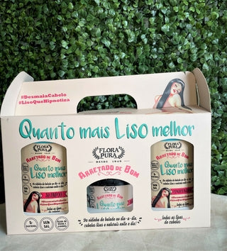 KIT QUANTO MAIS LISO MELHOR